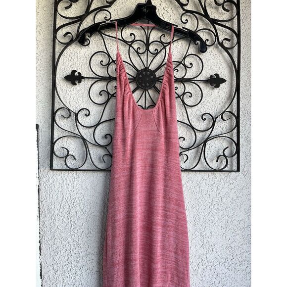 Free People Beach Honey Sweater Midi Dress - Size Small- Pink - Picture 5 of 10